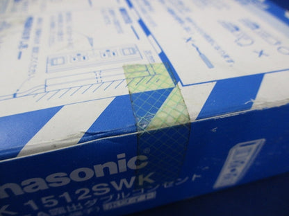 接地15A露出ダブルコンセント(5個入)(ホワイト)新品未開封 WK1512SWK