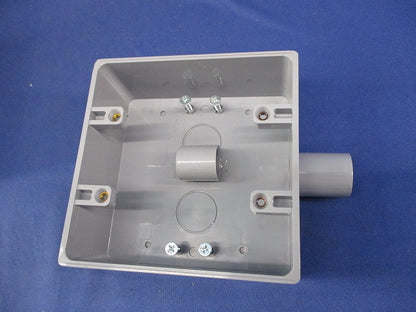 露出スイッチボックス2ヶ用1方出(10個入) SW1-16W