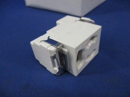 埋込抜止接地シングルコンセント(9個入)(ピュアホワイト) JEC-BN-9G