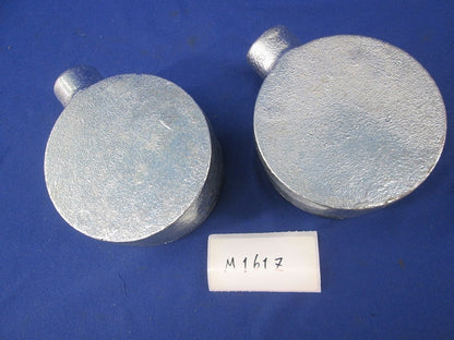 丸型露出ボックス HDZ(2個入)(亜鉛) M161Z