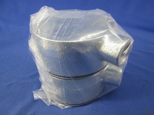 丸型露出ボックス HDZ(2個入)(亜鉛) M161Z