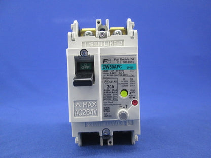サーキットブレーカ2P20A EW50AFC