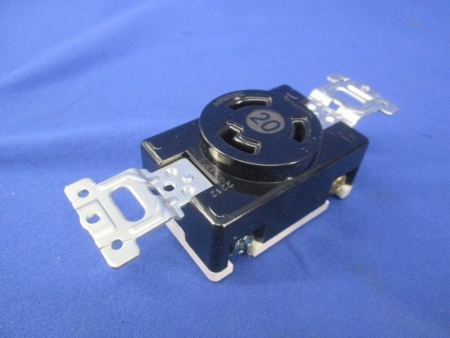 接地2P20A引掛埋込コンセント(3個入) WF2520
