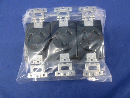 接地2P20A引掛埋込コンセント(3個入) WF2520