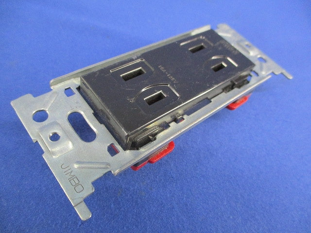 埋込ダブルコンセント(4個入)傷・汚れ有 JEC-BN-55