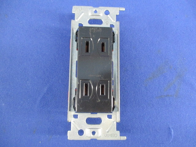 埋込ダブルコンセント(4個入)傷・汚れ有 JEC-BN-55