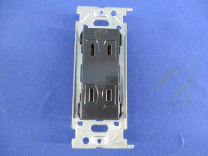 埋込ダブルコンセント(4個入)傷・汚れ有 JEC-BN-55