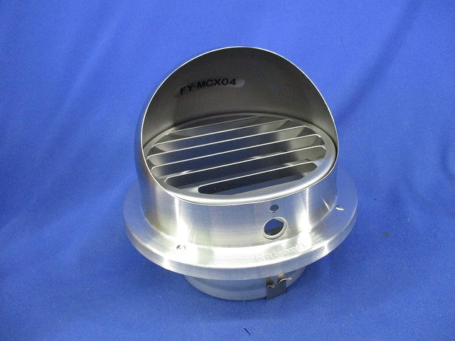 パイプフード丸形ガラリ付SUS製φ100 FY-MCX04
