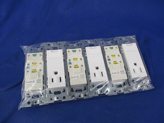 アースターミナル付接地コンセント(6個入) NDG2181E