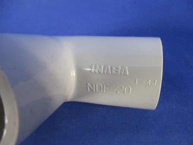 ドレン管エルボ(10個入)(アイボリー系) NDE-20