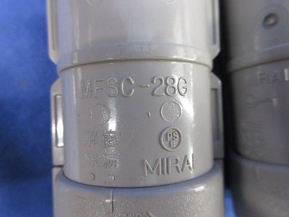 PF管用コネクタ(9個入)(グレー) MFSK-28G
