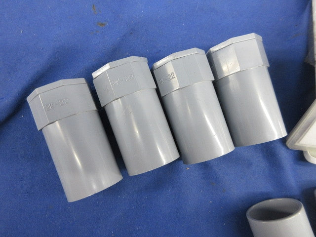 VE管用付属品セット(混在7個入)グレー 2K-22他