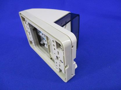 アースターミナル付防雨形抜止接地ダブルコンセント JW-B-9G9GE