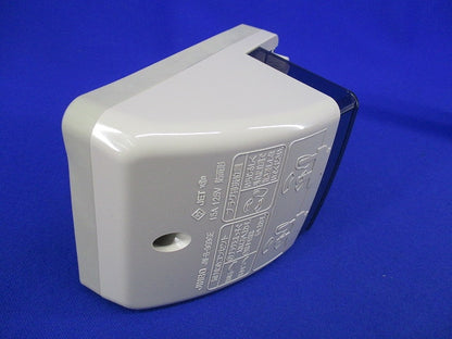 アースターミナル付防雨形抜止接地ダブルコンセント JW-B-9G9GE