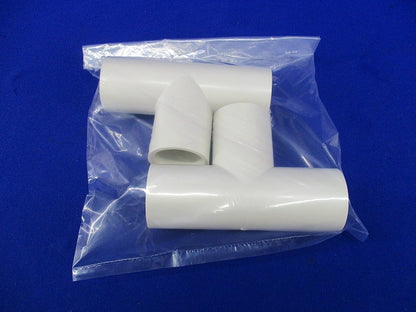 ドレンパイプ付属品チーズ(2個入)(ミルキーホワイト)(汚れ有) DPT-25