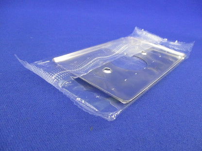 コンセントプレート(ステンレス・1連用)φ35.5mm(6個入)新品未開封 804S