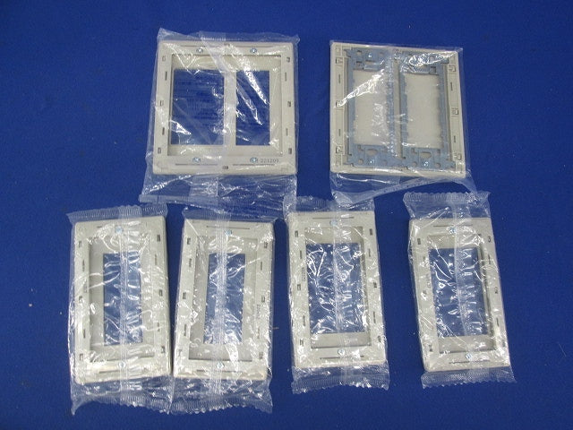 コンセントプレートセット(混在6枚入)(ベージュ) WTL7003FK他
