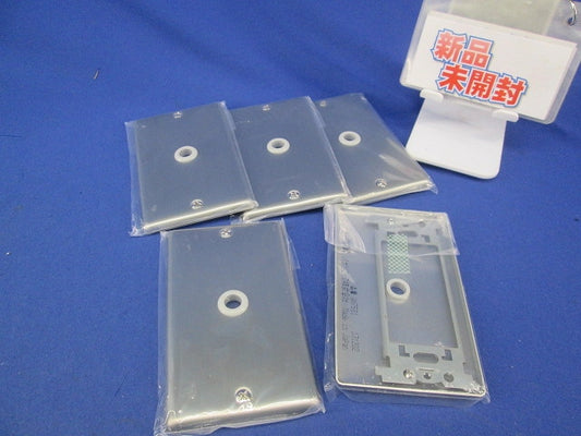 新金属電話線プレート(5枚入) WN7581