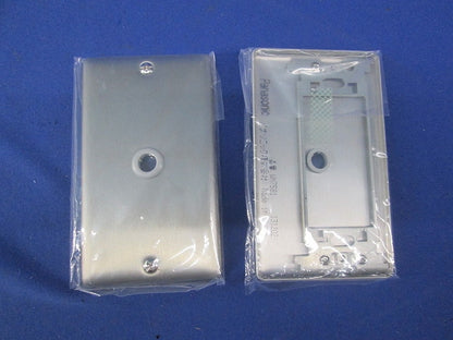 新金属電話線プレート(5枚入) WN7581