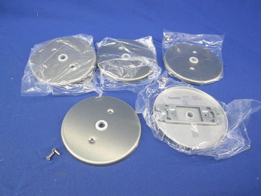 新金属丸型電話線プレート(5枚入) WN7580