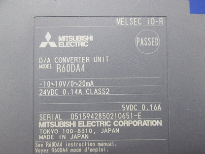 アナログ出力ユニット R60DA4