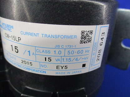 計器用低圧変流器15/1A CW-15LP