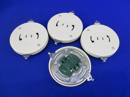 コンセント付引掛埋込ローゼット(4個入) WG6420