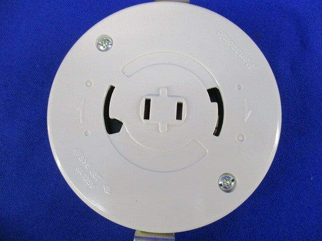 コンセント付引掛埋込ローゼット(4個入) WG6420