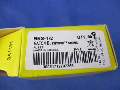 工業用ヒューズ(9個入) BBS1/2