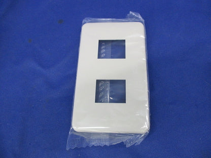 モダンプレート2コ用(7枚入)(ミルキーホワイト) WN6002