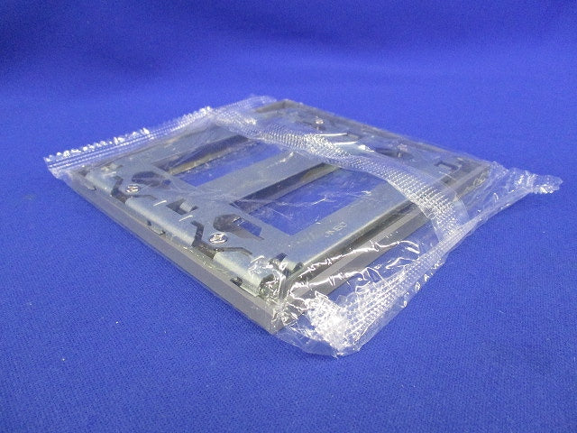 NKシリーズ用2連プレート(9枚入)(ソリッドグレー) NKP-3UF-2