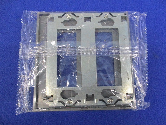 NKシリーズ用2連プレート(9枚入)(ソリッドグレー) NKP-3UF-2