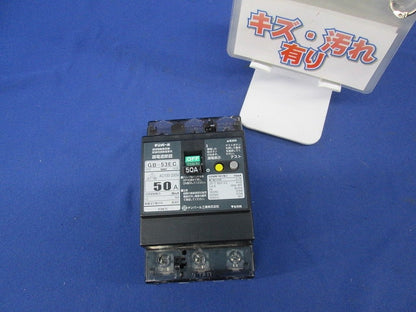 漏電遮断器 3P3E50A GB-53EC