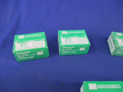 スイッチハンドルセット(混在10個入×6計60個入)(ホワイト) WT3013W他