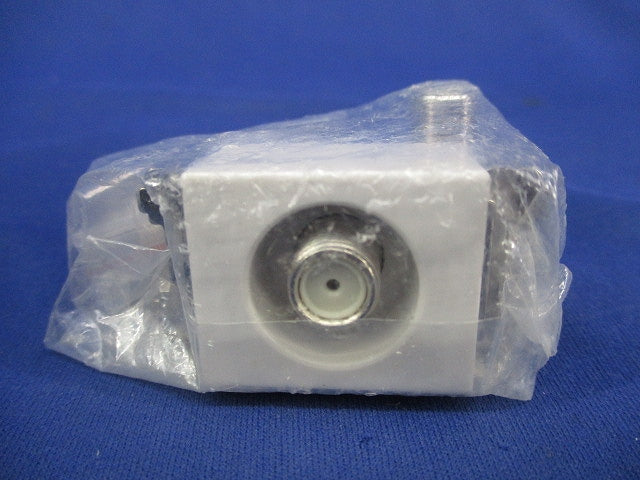 埋込高シールドテレビコンセント 端末用(電流通過形) WCS4812W