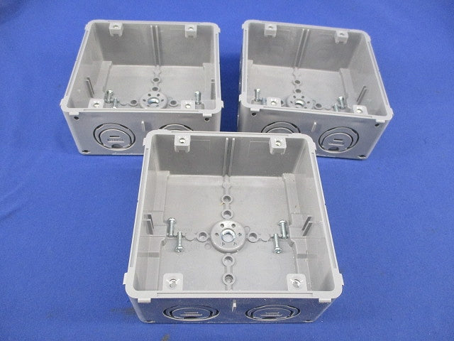 埋込四角アウトレットボックス(3個入) CDO-5B