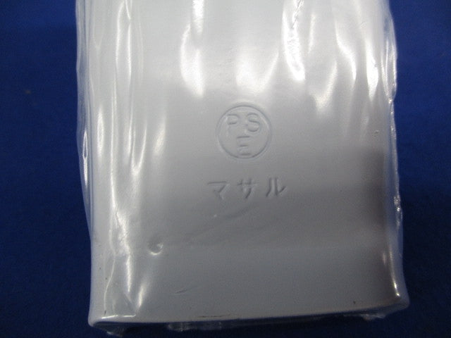 メタルモール付属品ストレートボックスコネクタB型(4個入)(ホワイト) B2132