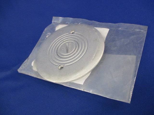 フロアプレート丸型(3個入)(シルバー) National DUK7000