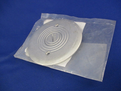 フロアプレート丸型(3個入)(シルバー) National DUK7000