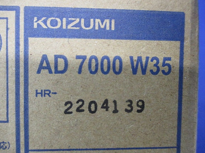 LEDダウンライトφ100(温白色) AD7000W35