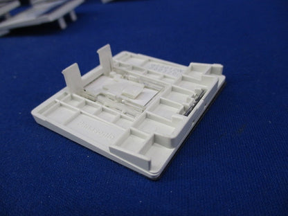 埋込ダブルスイッチ用ハンドル(25個入)(ホワイト) WT3012W