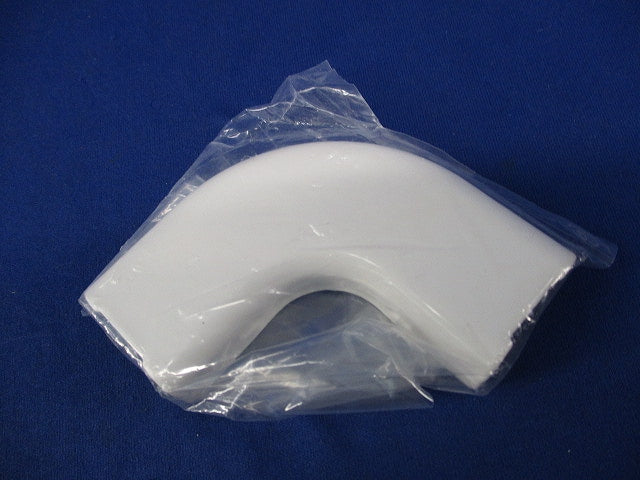 メタルモール フラットエルボ A型(10個入)(ホワイト) DZA120W