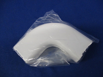 メタルモール フラットエルボ A型(10個入)(ホワイト) DZA120W