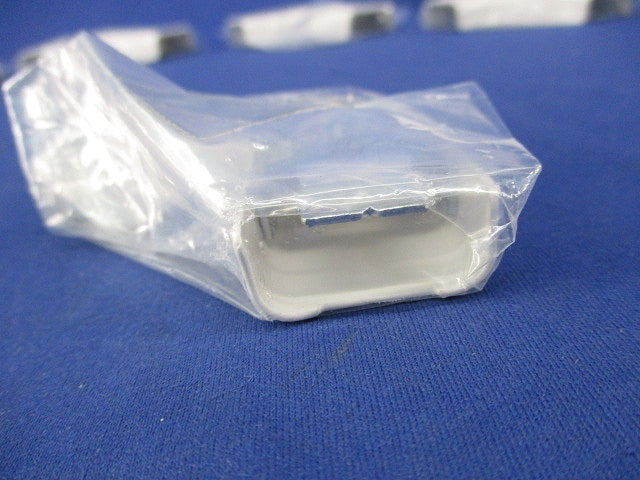 メタルモール フラットエルボ A型(10個入)(ホワイト) DZA120W