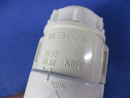 PF管用コネクタ(10個入)(ベージュ) MFSK-28G