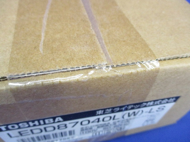 LEDダウンライト φ100 2700K 電球色 非調光 LEDD87040L(W)-LS