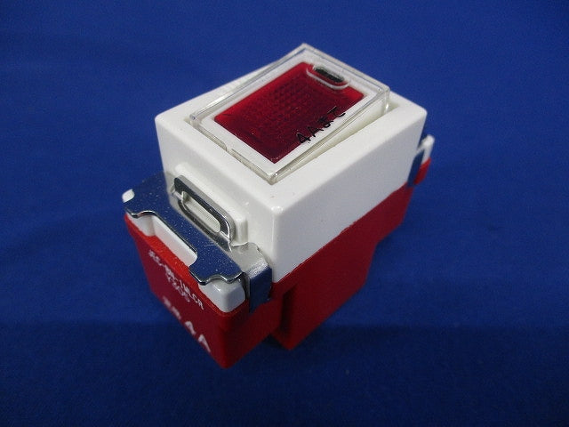 チェック用埋込オーロラマークスイッチ 片切 2線式 4A 300V ピュアホワイト JEC-BN-1MLCR-PW