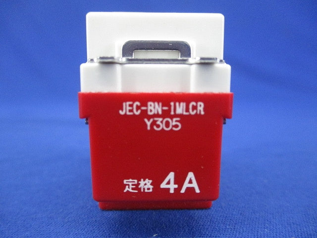 チェック用埋込オーロラマークスイッチ 片切 2線式 4A 300V ピュアホワイト JEC-BN-1MLCR-PW