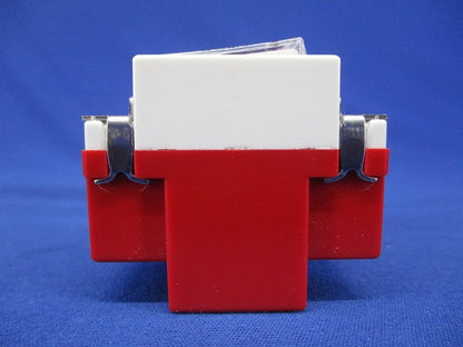 チェック用埋込オーロラマークスイッチ 片切 2線式 4A 300V ピュアホワイト JEC-BN-1MLCR-PW