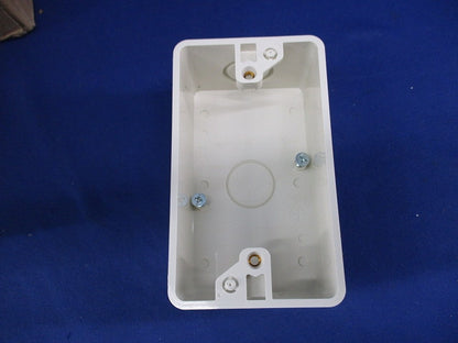 露出スイッチボックス(14個入)(ミルキーホワイト) PVR-0Y